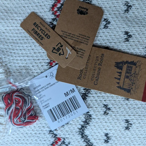 Cream Patterned Sweater - Picture 4 of 4